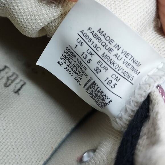 Converse Ombre Glitter Sneakers Size 1 - Picture 9 of 9